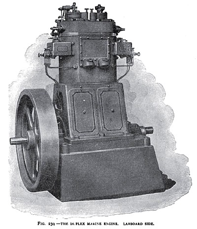 The Otto Duplex Marine Engine (Larboard Side)